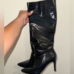 Steve Madden Leather Knee High Boots